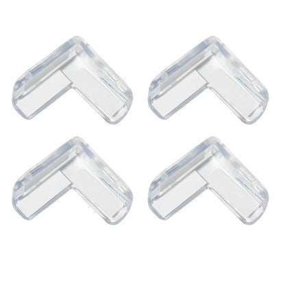 4Pcs Child Baby Safety Silicone Protector Table Corner Edge Protection Cover Children Anticollision Edge & Guards