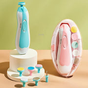 2-in-1 Electric Baby Nail Trimmer – Safe & Pain-Free Nail Care for Newborns